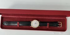 Vintage 1987 14K Yellow Gold Omega Wrist Watch With Box and Papers - MINT