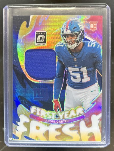2025 Donruss Optic Abdul Carter Blue Hyper (RAW)