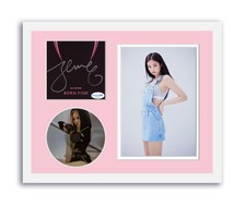 Blackpink Jennie Autographed Signed 11x14 Custom Framed CD Photo Born Pink ACOA