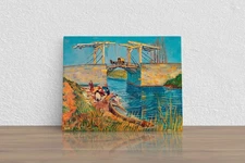 Vincent van Gogh "The Langlois Bridge at Arles" Canvas Print Wall Art Home Decor