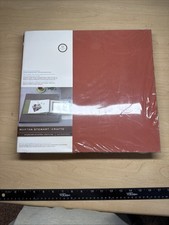 Martha Stewart Crafts Post Bound Album 12 X 12 10 pages Archival Red New