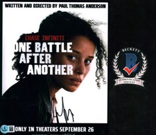 Chase Infiniti Signed Autographed One Battle After Another 8x10 Photo BAS COA