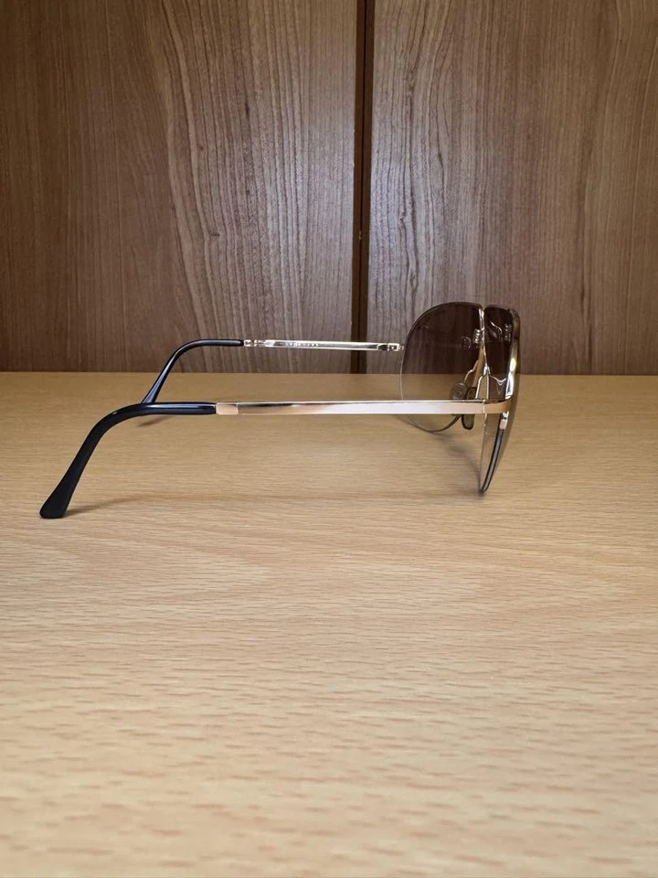 Gafas de sol plegables vintage años 90 Porsche Design by Carrera accesorio de moda raro Foto 4 de 4