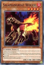 Yu-Gi-Oh TCG SAST-DE003 C Salamangreat Wolvie Savage Strike