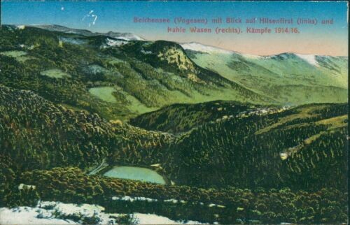 Postcard Belchensee Vosges with a view of Hilsenfirst... (No.9759)