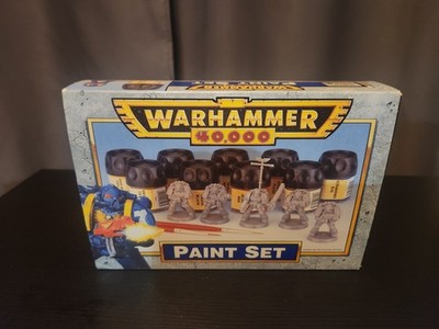 Games Workshop Warhammer 40k Citadel Color Paint Set 1998.