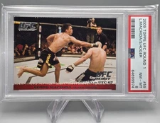 2009 Topps UFC Round 1 Lyoto Machida Sam Hoger PSA 8 #59