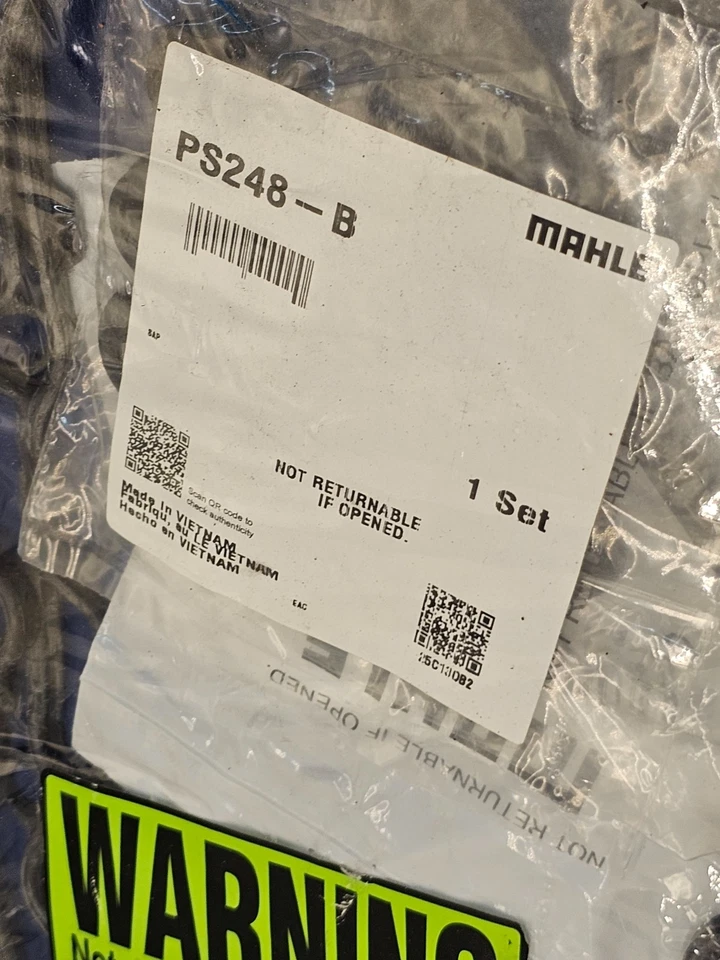 Junta de cubierta de válvula de motor Mahle VS50397 para 06 Lincoln LS 05 Ford Thunderbird Foto 2 de 4