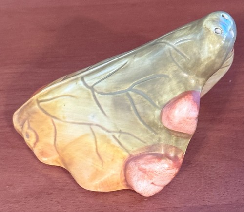 Vtg Hand-painted Indigo Gate for Silvestri Acorn & Leaf Salt/Pepper Shaker - Picture 2 of 8