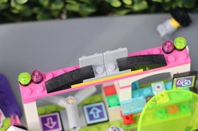 LEGO&reg; Friends 41130 Amusement Park Roller Coaster Incomplete! No Minifigs! READ!