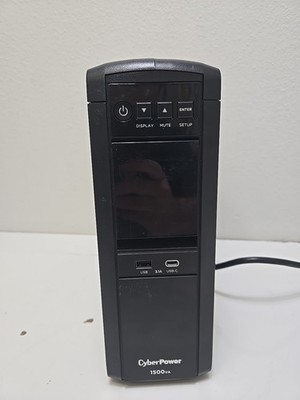 CyberPower GX1500U Sine Wave Battery Back Up System - Black - NO BATTERIES OEM