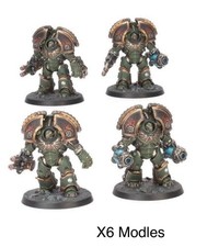 Warhammer 30K Horus Heresy Saturnine Terminators x6 Models NOS Free Shipping 40k