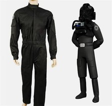 Nuevo Star Wars Imperial Tie Fighter Piloto Uniforme de Vuelo Traje Hombres Disfraz Juegos con disfraces
