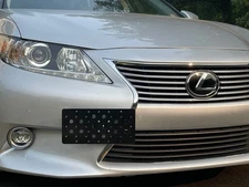 Front Bumper Tow Hook License Plate Tag Mount Bracket For Lexus ES 2013-2018 New