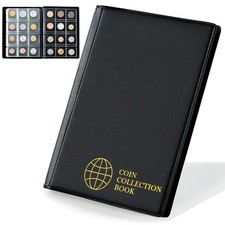 120 Pockets Coin Collection Book Coin Collecting Holder Album Commemorative Coin