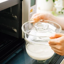 HARIO XRCP-1 Glass Rice Cooker 0.5–1 Cup Microwave Use Clear Japan Gift New