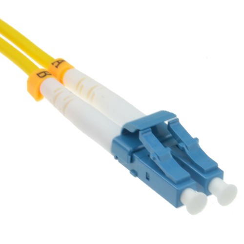 OS2 Gelb Glasfaser LC Einzel Modus 5 125 Patchkabel Lszh Kabel 1m - Bild 3 von 6