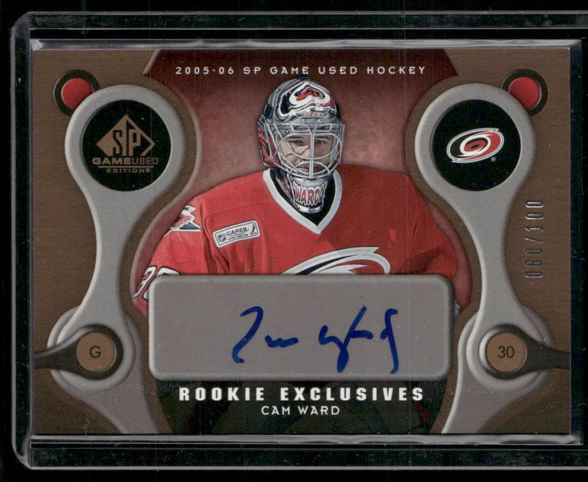 Cam Ward trading card
