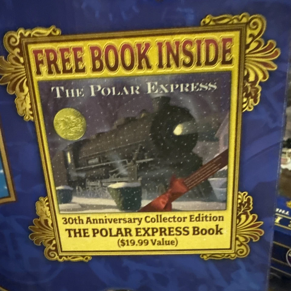 2007 Lionel The Polar Express G-Gauge Battery Remote Train Set 11757 Brand New - Image 2 of 4