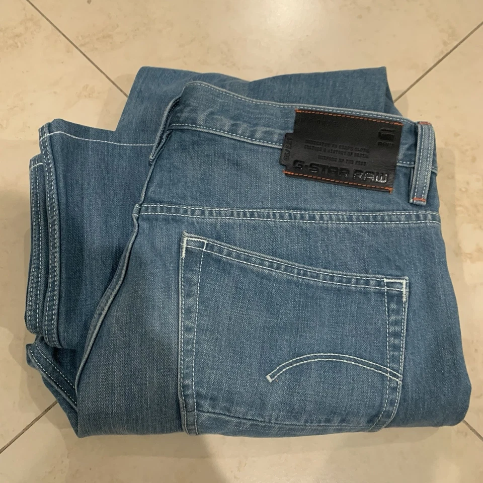 G-Star Men’s Lot Of 3 Triple A Bootcut Restored Pants Skinny Jeans 35W- 36W - Image 2 of 4