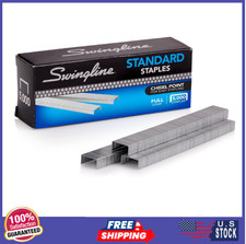 Swingline Staples, Standard Staplers For Desktop Staplers, 1/4 Length, 5000/Box