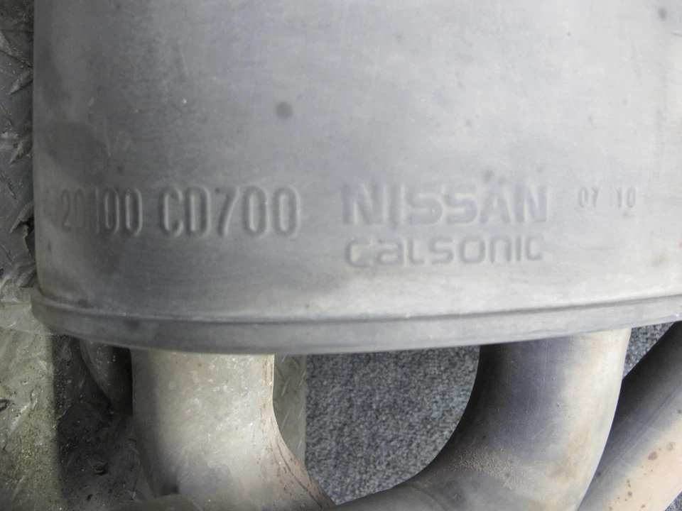 07-09 SILENCIADOR ESCAPE TRASERO NISSAN 350Z Z33 CONVERT VQ35HR 51K 20100-CD700 OEM Foto 3 de 4