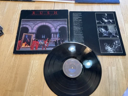RUSH - MOVING PICTURES SRM-1-4013 1981 Vintage Vinyl Record  Rock Album