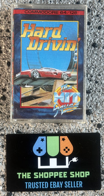 HARD DRIVIN' (The Hit Squad) | Commodore 64 C64 Spiel | Cassette | Free AU Post