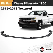Front Lower Valance Air Deflector For 2016-2018 Chevy Silverado 1500 Textured
