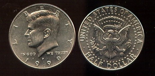 1999-P KENNEDY HALF DOLLAR (RK947) NICE COIN