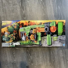Nerf Zombie Strike Doominator Blaster 4 Rotating Drums 24 Elite Darts New In Box