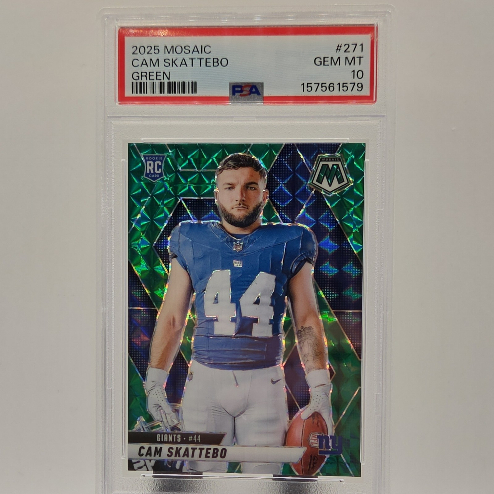 Cam Skattebo Panini Mosaic #271 Green