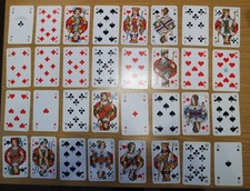 Gra karciana Karty do gry Kwartet Skatband Reklama Retro Nostalgia Vintage