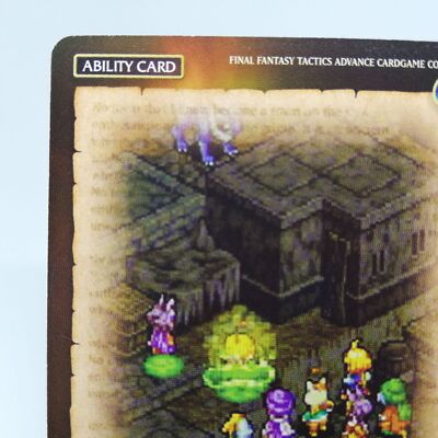 Abｰ30 poison FINAL FANTASY Tactics Advance Card Collection Square