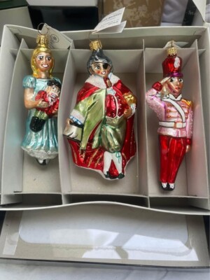 vtg 90s Christopher Radko ornaments price marked per piece in description