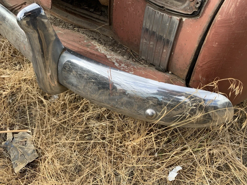 Parachoques trasero cromado Chevy Fleetmaster 1947 2 puertas OEM Foto 4 de 4