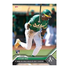 Esteury Ruiz  - 2023 MLB TOPPS NOW Card 211 RC SSP