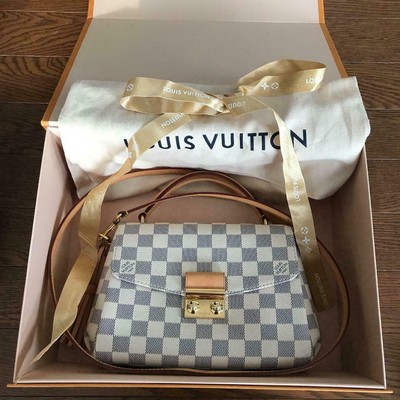 Louis Vuitton Croisette Blue Damier Azur