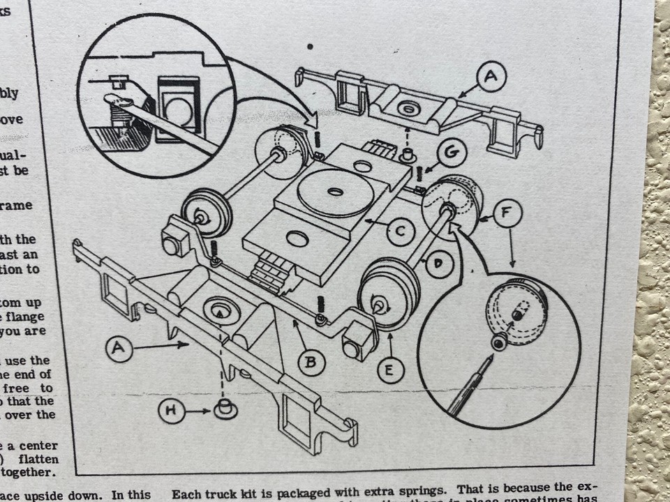 3 American Beauty Lines HO Scale Streamline 4Wheel Passenger Car Truck Kits eBay
