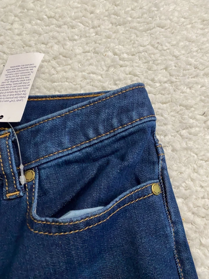 Lands' End Girl Size 14 Skinny Blue Jeans (27 x 27) - Image 4 of 4