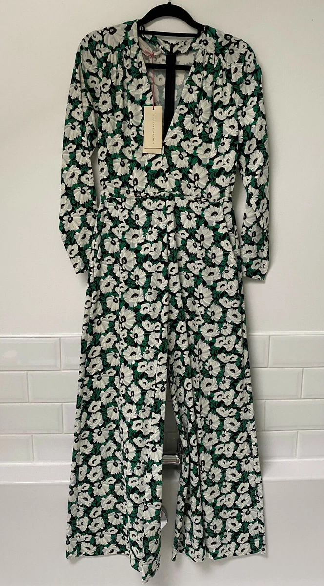 stella mccartney floral jumpsuit