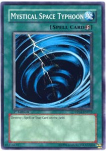 Mystical Space Typhoon - DP04-EN015 - Common - Unlimited Edition x3 - Near Mint