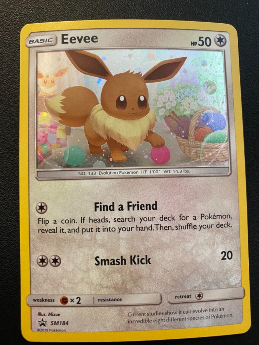 POKEMON TCG EEVEE SM184 SUN AND MOON PROMO!! | eBay
