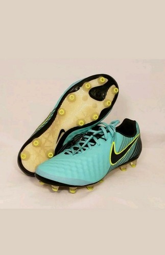 Nike Magista Opus II ag-Pro Botines De Fútbol Aqua/Negro/Volt 844217-401  Talla 7.5 | eBay