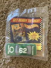 1992 McDonalds Happy Meal Toy, Hot Wheels Racing Series Quaker state #62 Sealed