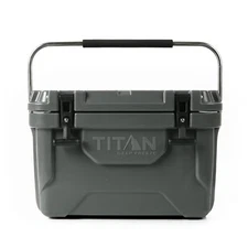 Titan Hard Ice Chest Cooler Roto Cooler with Microban Protection and Deep Fre...