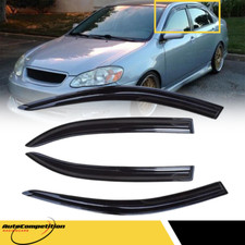 For 2003-2008 Toyota Corolla Sedan Jdm Mugen Style Window Visors Rain Guards