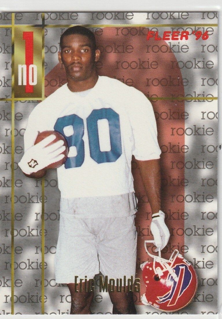 1996 Fleer #171 Eric Moulds RC Buffalo Bills