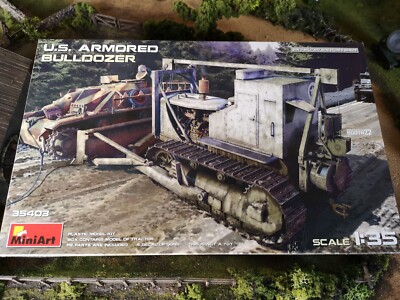 Miniart Models - US Armored Bulldozer im Maßstab 1:35