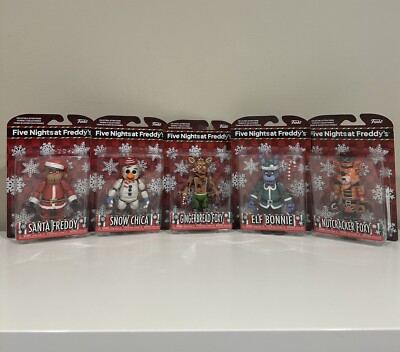 FNAF Christmas Holiday Collection Complete Set 5